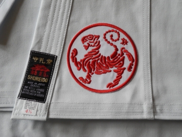 Karate Bestickung zum Aufnähen / Aufbügeln - Weiß